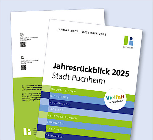 Jahresrückblick der Stadt Puchheim erscheint am 4. Februar – Zum Mitnehmen und online erhältlich
